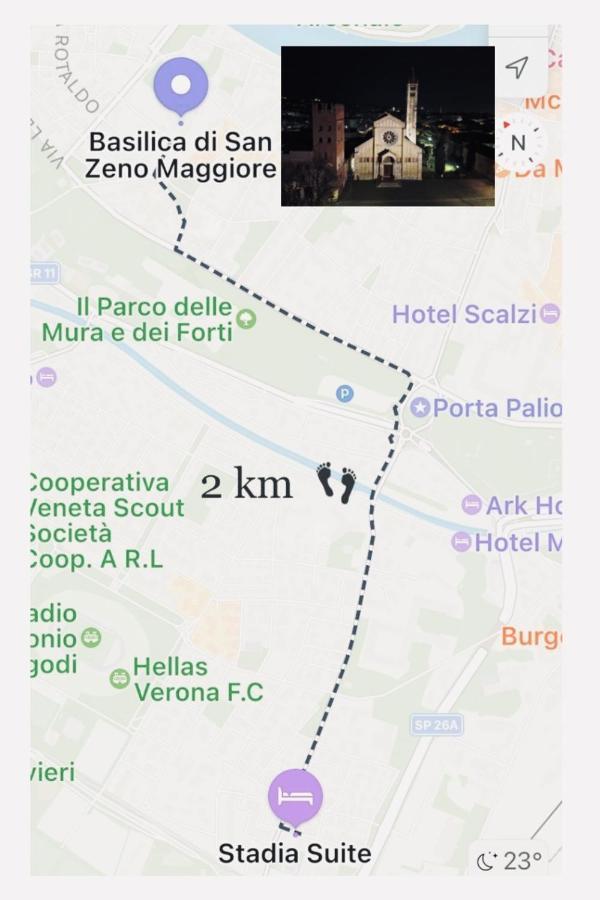 Stadia Suite Verona Exteriör bild